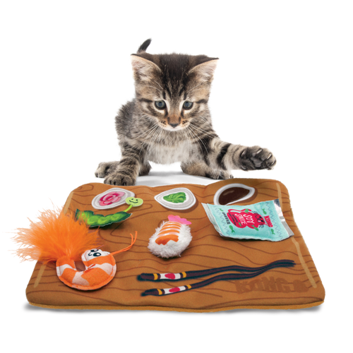 KONG Pull-A-Partz Sushi Cat Toy (All Sizes)