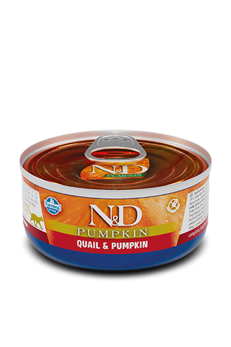 Farmina N&D Pumpkin Cat Quail & Pumpkin Recipe Wet Cat Food