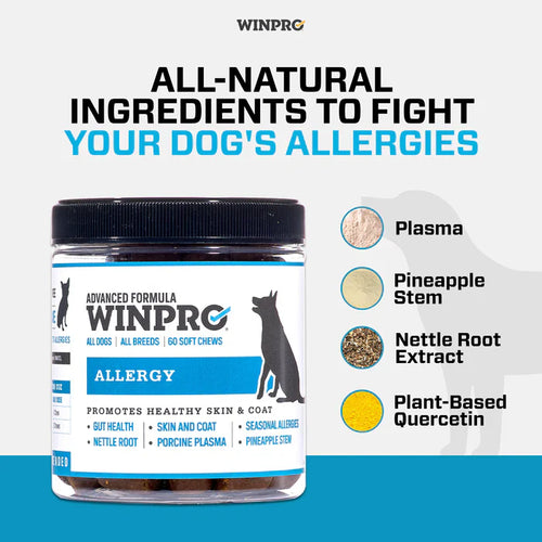 Winpro Allergy Relief From Itchy, Irritated Skin For Dogs