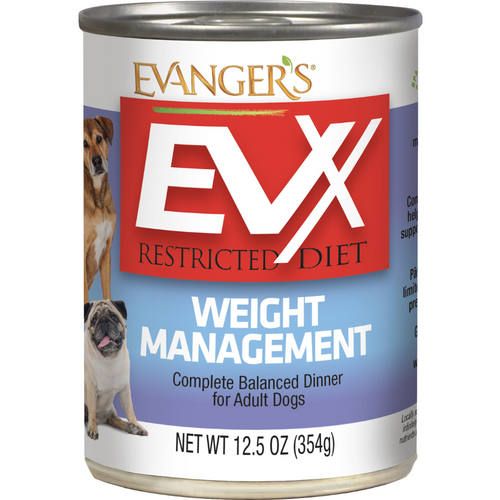 Evanger's EVX Restricted Diet: Weight Management Dinner for Dogs