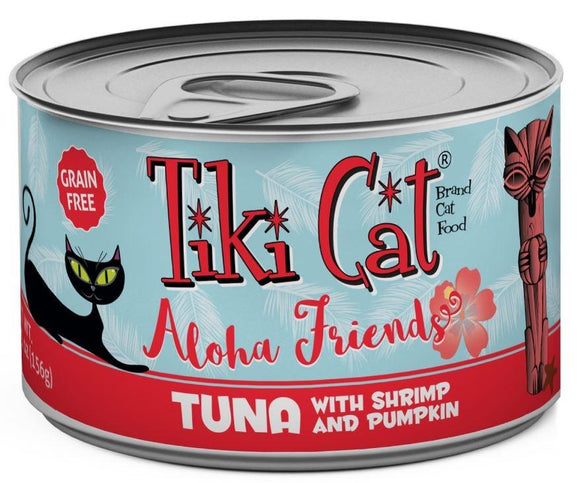 Tiki Cat Aloha Friends Grain Free Tuna with Shrimp and Pumpkin Canned Cat Food