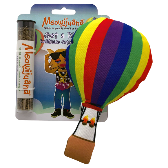 Meowijuana Get a Rise Refillable Balloon