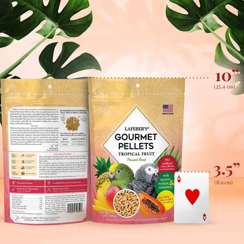 Lafeber Company Parrot Tropical Fruit Gourmet Pellets
