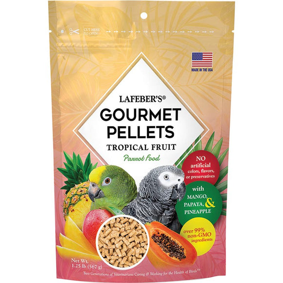 Lafeber Company Parrot Tropical Fruit Gourmet Pellets (1.25 LB)