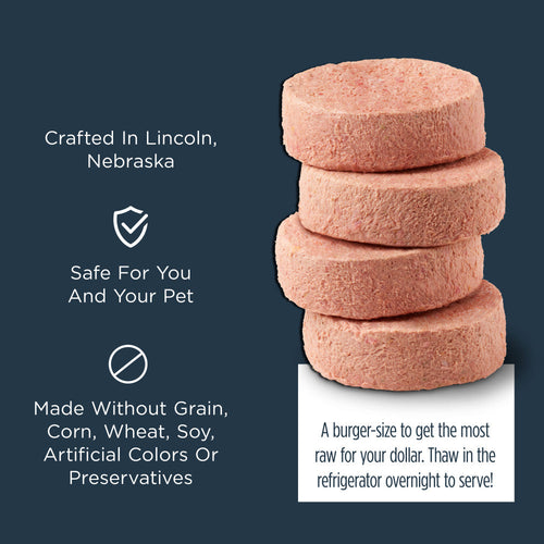 Instinct Raw Frozen Patties Cage-Free Chicken Recipe