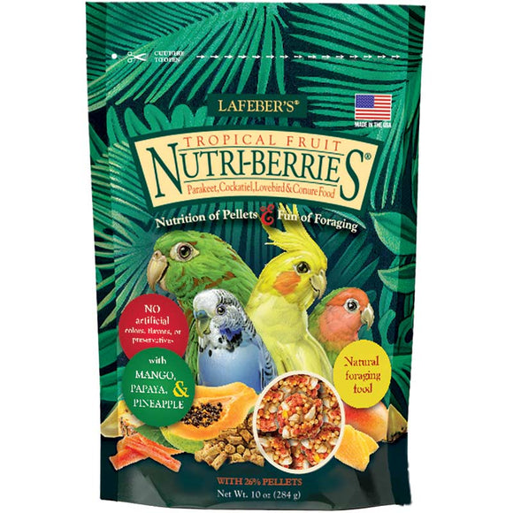 Lafeber Company Tropical Fruit Nutri-Berries for Cockatiels (10 oz)