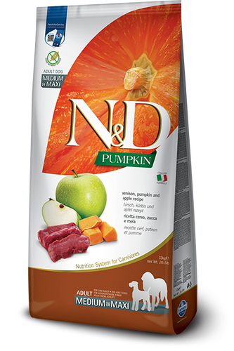 Farmina Venison & Apple Adult Medium & Maxi Dry Dog Food