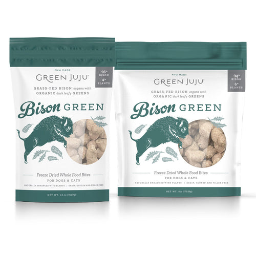 Green Juju Bison Green Dog Treats