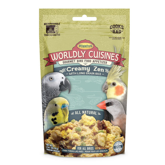 Higgins Wordly Cuisines Creamy Zen Bird Food (2 oz)