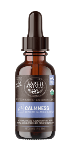 Earth Animal Apothecary Calmness Organic Herbal Liquid Calming Supplement