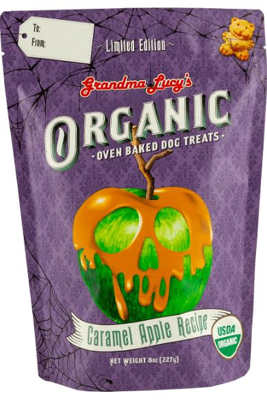 Grandma Lucy's Organic Caramel Apple Oven Baked Dog Treats