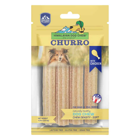 Copy of Himalayan Pet Supply Yaky Churro - Chicken Dog Chew