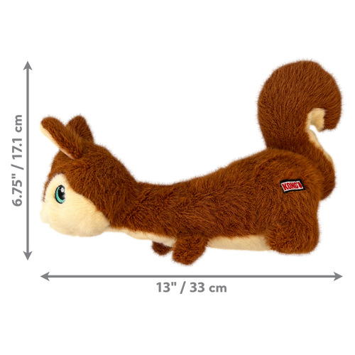 KONG Scruffs Squirrel Dog Toy