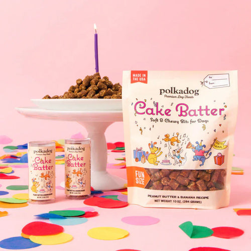 Polkadog Cake Batter Dog Treat