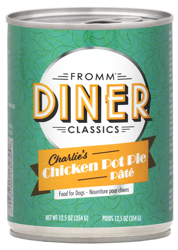 Fromm Diner Classics Charlie’s Chicken Pot Pie Pâté Dog Food