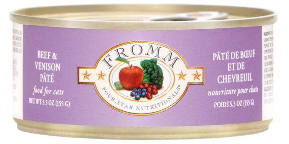 Fromm Four-Star Beef & Venison Pâté Cat Food