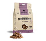 Vital Essentials Freeze-Dried Turkey Entrée Cat Food Mini Nibs