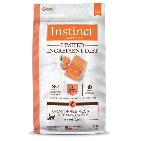 Nature's Variety Instinct Limited Ingredient Diet Salmon Recipe Dry Cat Food