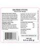 The Butcher's Companion Pork & Liver Recipe Sausage Sticks Dog Treats