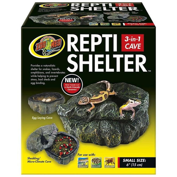 REPTI SHELTER 3-IN-1 CAVE