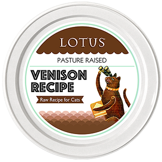 Lotus Cat Raw Food Venison Recipe