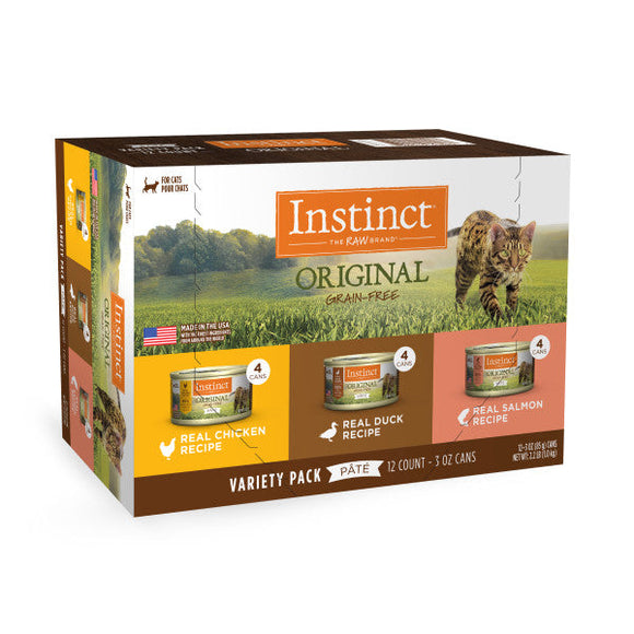 Nature's Variety Instinct Original Variety Pack Wet Cat Food