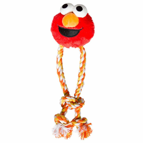 Pet Krewe Sesame Street Elmo Squeaker Dog Toy