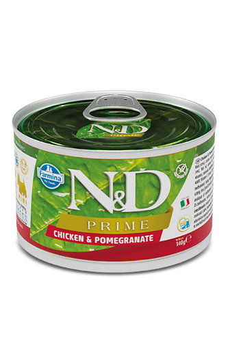 Farmina N&D Prime Chicken & Pomegranate Adult Mini Wet Dog Food