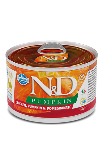 Farmina N&D Chicken, Pumpkin & Pomegranate Adult Mini Wet Dog Food