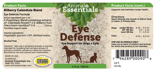 Animal Essentials Eye Defense