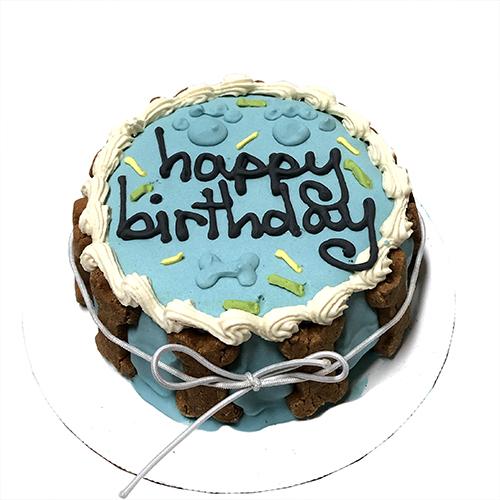 Bubba Rose Biscuit Blue Birthday Cake (Shelf Stable)