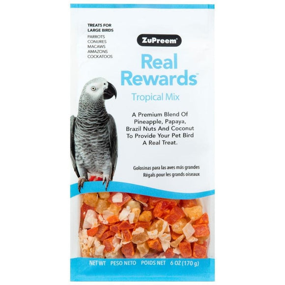 REAL REWARDS TROPICAL MIX LARGE BIRD TREATS