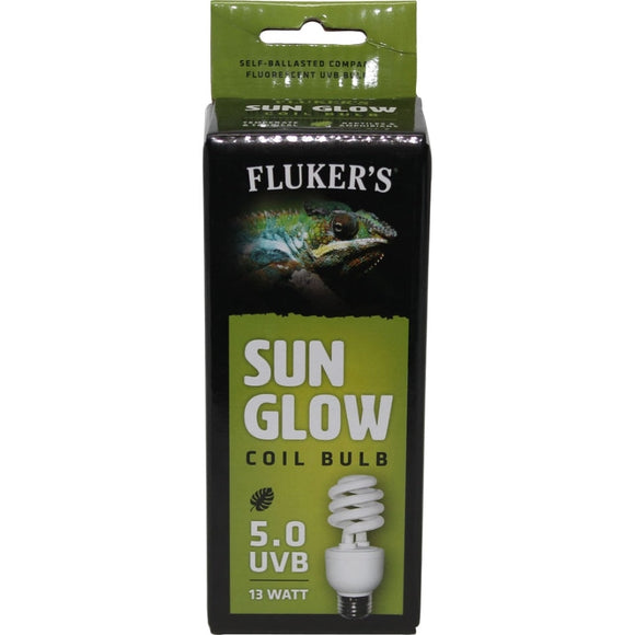 Fluker's Sun Glow Coil Bulb 5.0 UVB